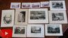 Niagara Falls NY c.1840-60 Lot x 12 prints New York Canada Tourist nice views