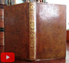 French Art of Poetry 1800 by Legeay beautiful leather book gilt spine poetique