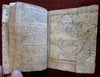 Jedidiah Morse 1798 Elements Geography 2 maps juvenile rare book wall paper
