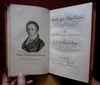 History of Russia 1828-31 by Nicolai M. Karamsin 2 vol. set German leather books