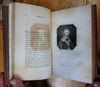 Count Grammont Memoirs 1811 gorgeous morocco leather set book 64 portrait plates