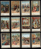 Theater History chocolate trade cards c.1900 Art Nouveau Paris lot x 25 chromos