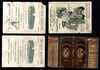 European chocolate trade cards c. 1900-10 Holland France lot x 35 Art Nouveau style