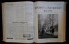 Automobiles Sporting Horses Equestrian 1903 French periodical 44 issues leather book