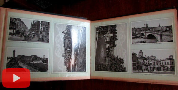 View scrapbook album c.1895-1900 Holy Land Jerusalem London Montreal Canada