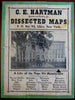 Clemens C.E. Hartman c.1893 New York state jigsaw puzzle advertising