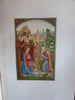 Medieval miniatures c.1880 chromolithographed old book 72 color prints