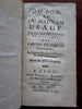 Bourgeois Public Speaking Public Manners 1694 France T. Amaury rare book
