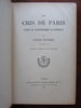Ant Fable & Paris street vendors 1880's French decorative old books illustrated