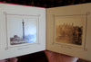 London c.1870-80 Photographic tourist souvenir album old book nice city views
