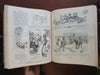 Illustration Art Nouveau line drawings Germany 1897-98 Fliegende Blatter run 75 issues