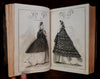Peterson's Lady's Magazine 1864 Annual 12 issues color fashion plates leather book