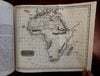 World Atlas Geography Gazetteer 1815-17 Kelly 83 maps & plates views 2 vol. leather