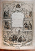 Artist album w/ 48 tinted lithographs 1854 Dusseldorf Howitt Trubner rare book