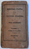 Medical flora Botany Botanical book 1828 Phila. by Rafinesque 50 color plant plates