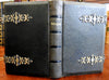 Swiss-German Gesangbuch 1892 Calvinism Religious song book metal clasps