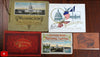 Washington D.C. 1890-1920's Tourist souvenir book lot x 5 w/ many views