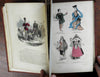 Eastern World 1858 illustrated hand colored views plates maps China Middle East