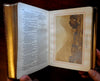 Sir Walter Scott Poetry Works leather book c.1870 w/ 8 albumen photographs