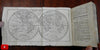 World gazetteer 1783 Vaugondy 15 folding maps pocket atlas Buffier rare book
