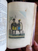 World costume 1829 Venning American color plate book 60 prints beautiful