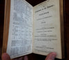 Almanack Vox Stellarum 1850 London English leather book celestial Society