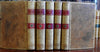 Nature Studies 1804 Etudes de la Nature by Saint-Pierre 5 vol. gorgeous leather set