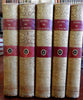 Nature Studies 1804 Etudes de la Nature by Saint-Pierre 5 vol. gorgeous leather set