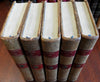 Nature Studies 1804 Etudes de la Nature by Saint-Pierre 5 vol. gorgeous leather set