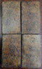 France French Writers Bibliography 1774 Amsterdam 4 vol leather set scarce