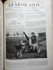 Civil Engineering in Europe 1901 French illustrated journal rare monumental book
