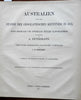 Northern Australia 1871 Petermann Meinicke 4 large detailed maps w/ article