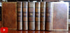 Moliere Works 1804 Lovely French leather set 6 vols w/ 20+ engraved plates
