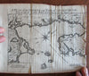 NY Canada 1758 Crowns Point Albany 2 rare maps Louisbourg harbor Cape Breton