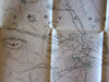 Salem Marblehead Peabody Danvers 1897 lg. folding map Essex County Mass.