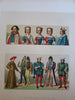 Racinet large folio costume prints lot x 20 colorful images fashion style dress