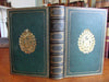 Lalla Rookh 1845 Moore Philadelphia prize leather binding engravings A+