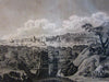 Southern Italy 1838-1860 Italia lot x 10 fine old engraved prints Mt. Etna Naples