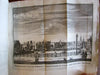 Amsterdam Netherlands 1737 rare guide book w/ 28 views city map Ij view Dapper