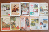 Tobacco Popular Advertising 1936-1950 vintage cigarette Ads lot x 10 Camel