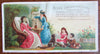 Ayer's Sarsparilla trade cards lot x 8 patent medicine c. 1880's colorful health