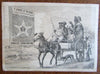 African American racism 19th century lot x 14 trade cards Black Americana