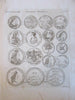 Thomas Snelling 1776 English Medals 33 large engraved plates complete