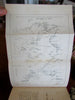 Temple Excursions Tunis Algeria Africa 1835 rare set 2 vol old books maps