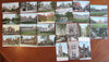Cambridge England U.K. lot x 25 vintage postcards c.1910-1930's views