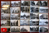 Amsterdam city views lot x 25 real photo postcards Holland street scenes