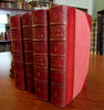 Gil Blas 100 engraved plates 1807 spendid 4 vol. leather books set