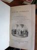 Spas Health Resorts of Germany 1839 Grandville leather book maps