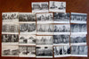 Italy stereoview postcards c.1910-20 era lot x 22 scarce views Rome