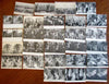 stereoview postcards c.1910-20 era lot x 27 scarce assorted views Damoy
